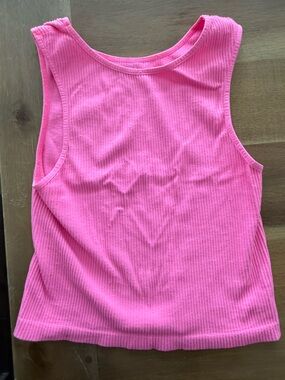 Pink Kids Tank Top by Malibu Sugar OS